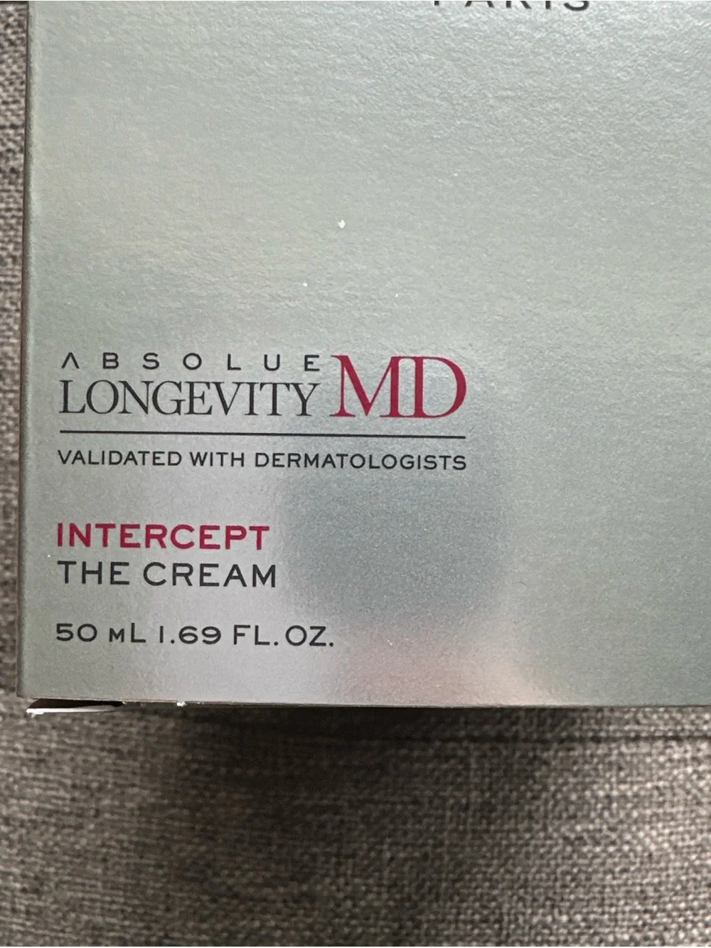 NIB ABSOLUE LONGEVITY MD INTERCEPT THE CREAM- Target visible biological aging